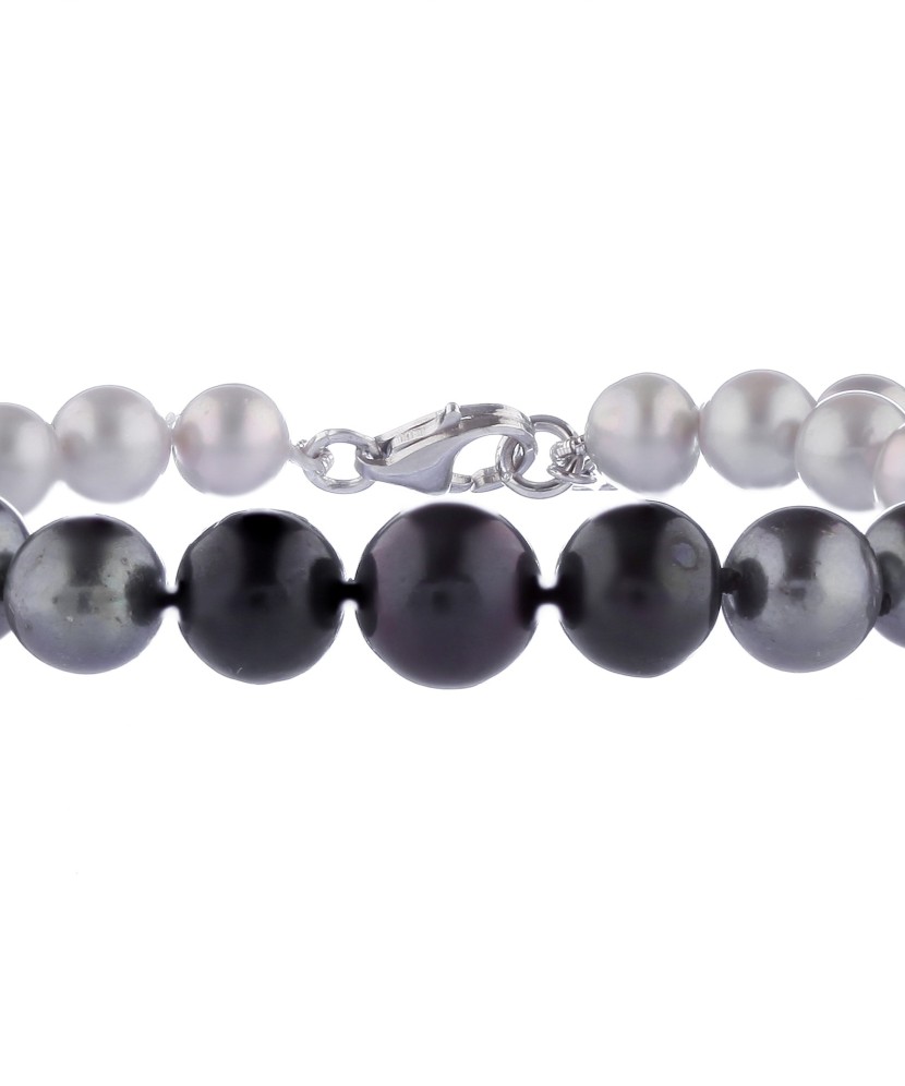 Apyrankė Su Perlais Ir Sidabru - Perlų apyrankės - Goldinga