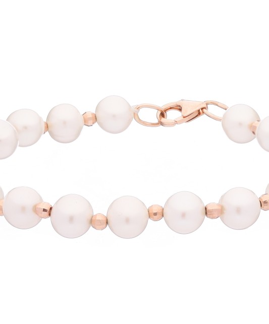 Rokassprādze ar pērlēm un zeltu - pērļu rokassprādzes - Goldinga