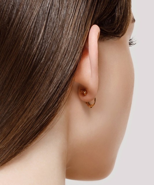 Zelta auskari ar cirkonijiem - Zelta Auskari - Goldinga