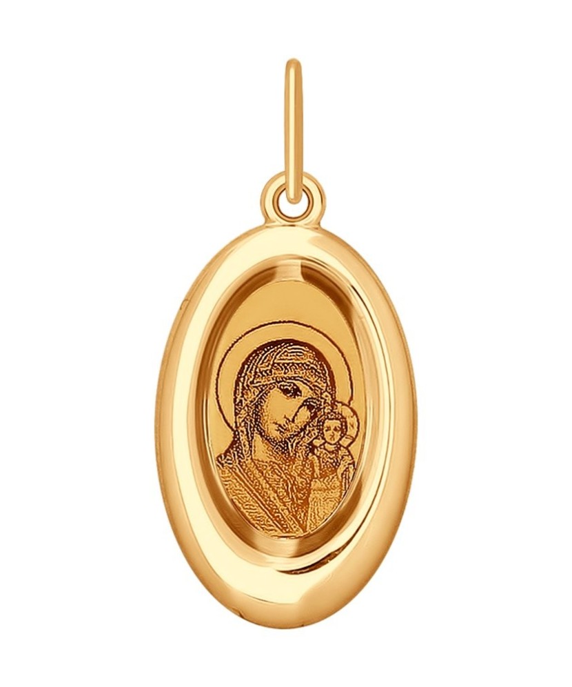 Auksinis pakabukas "Ikona" - Kryželiai ir ikonos - Goldinga