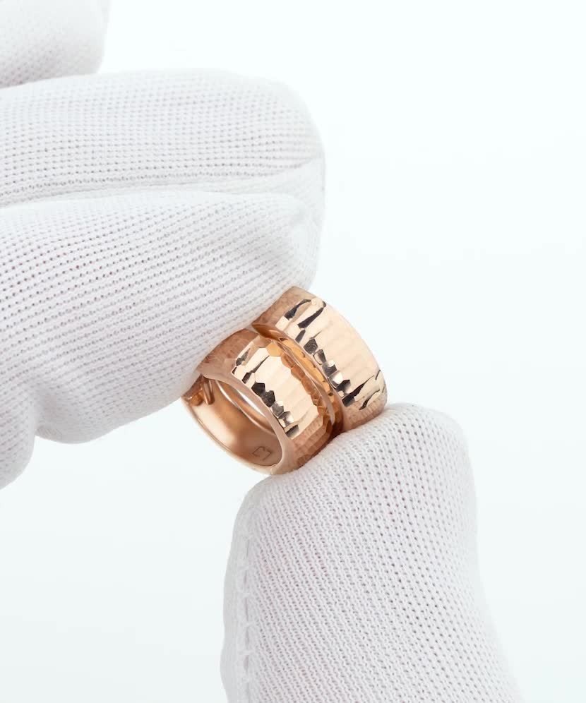 Золотые серьги