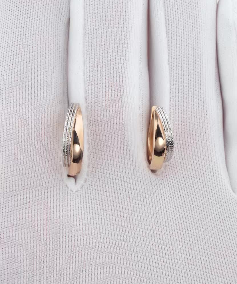 Золотые серьги