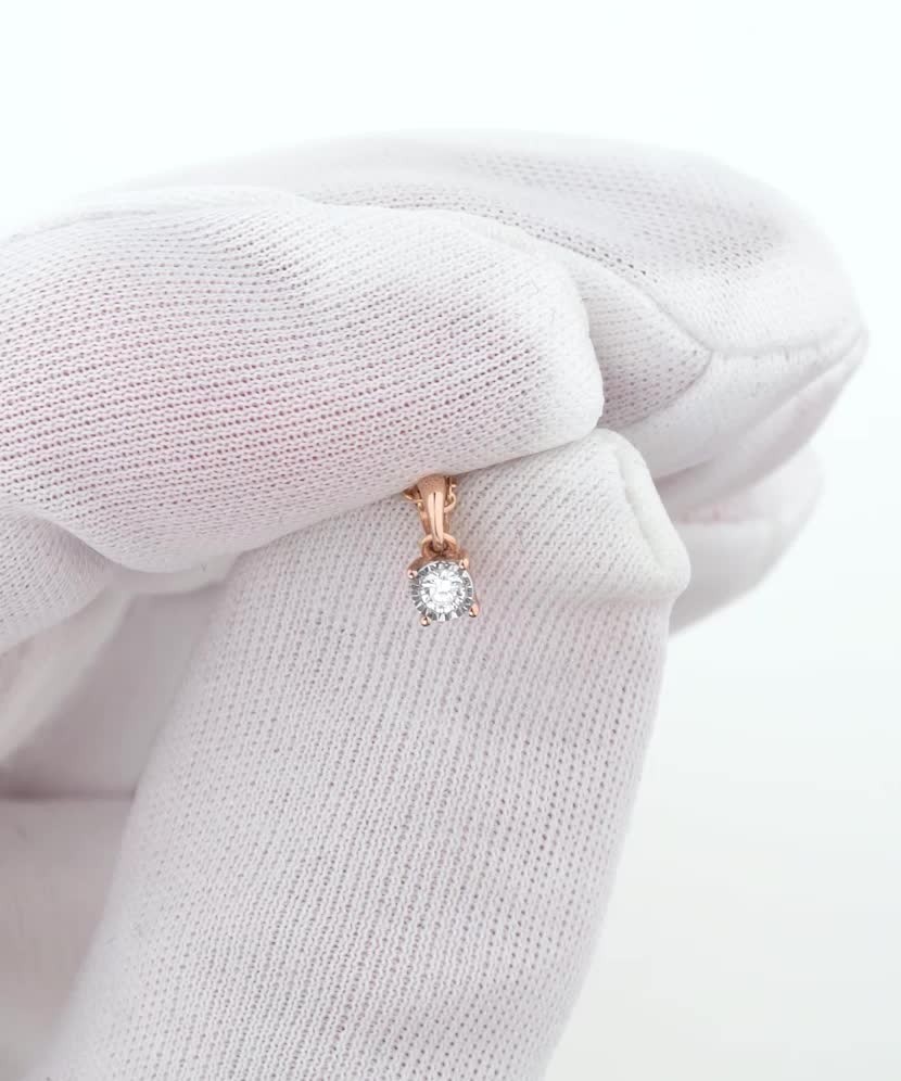 Zelta piekariņš ar dimantu