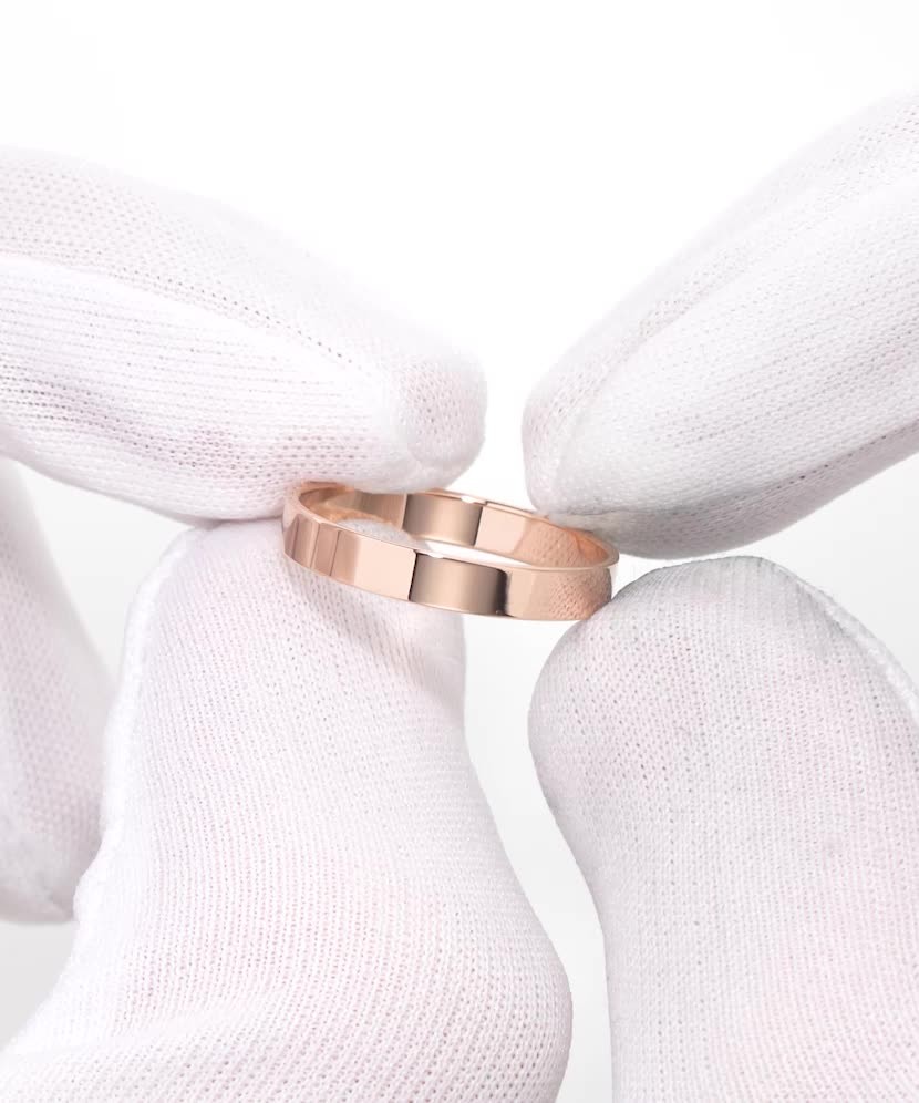 Zelta kāzu gredzens 3mm