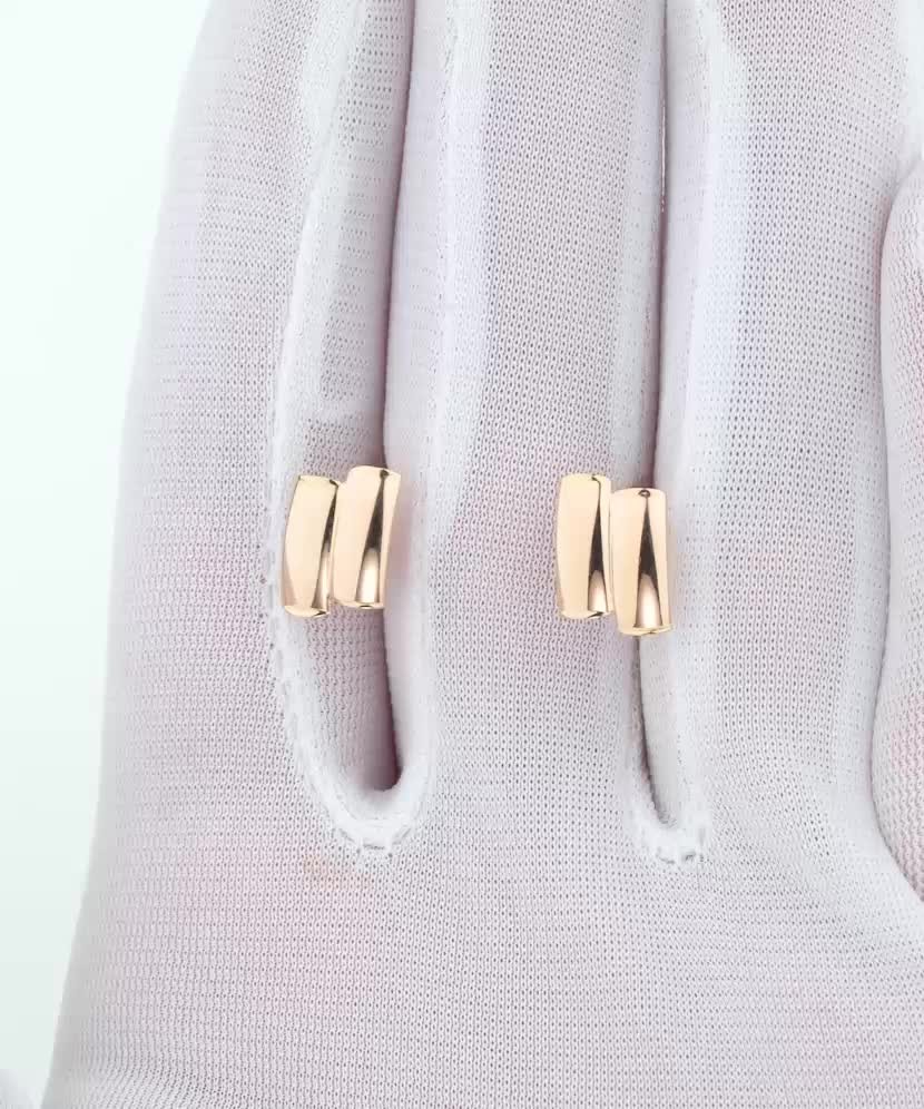 Золотые серьги