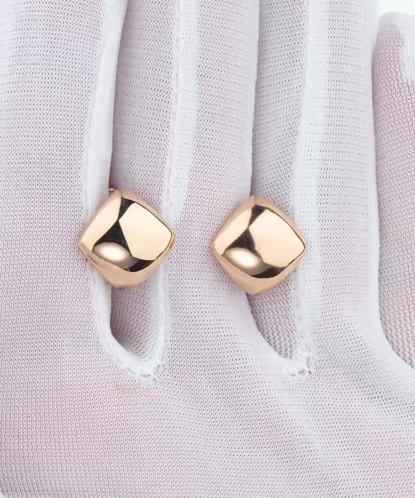 Золотые серьги