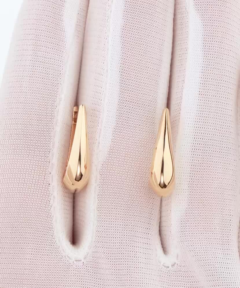 Золотые серьги