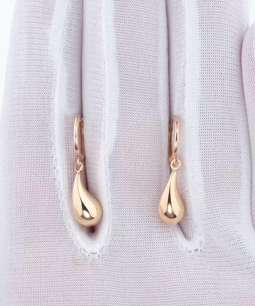 Золотые серьги