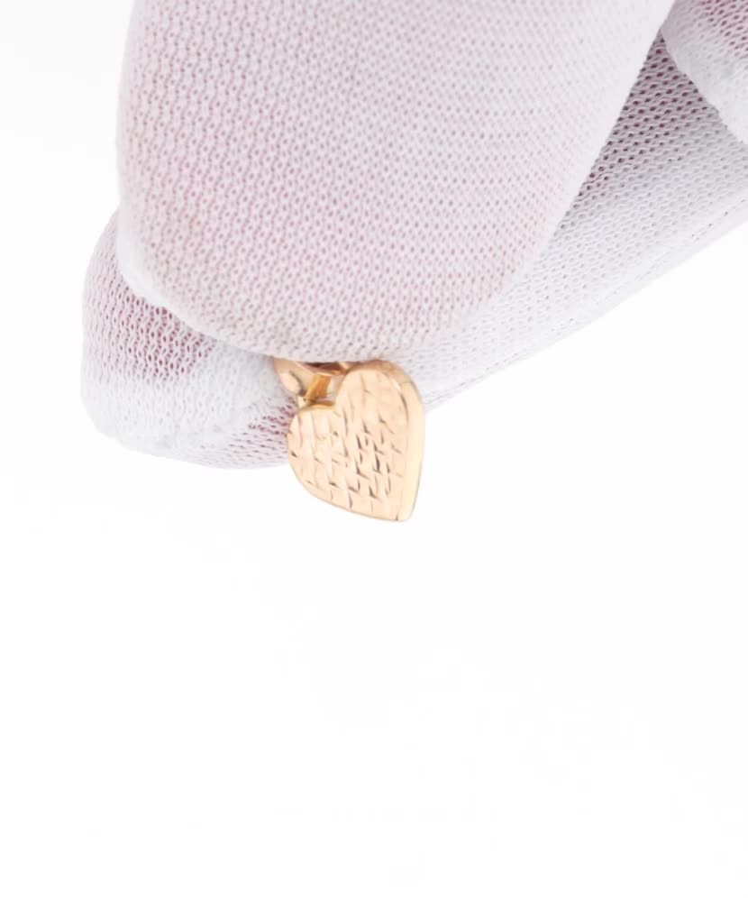 Divpusējs zelta kulons "Sirds"