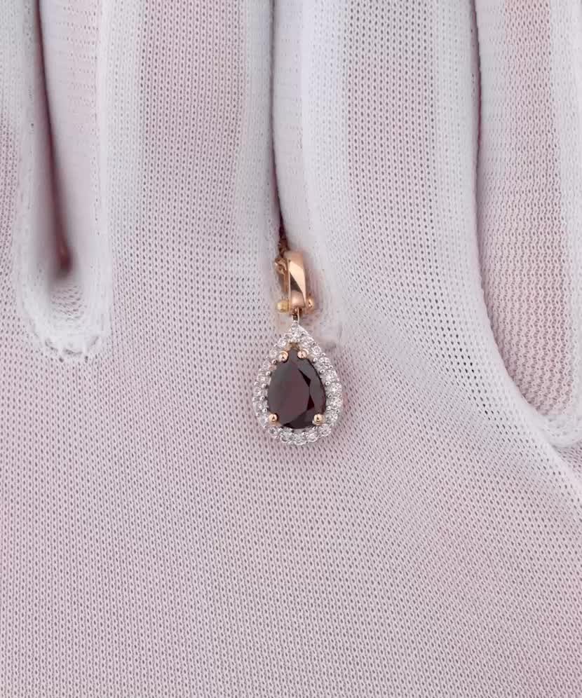 Zelta piekariņš ar cirkonijiem