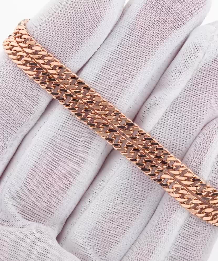 Золотая цепочка "Curb" 4.2мм