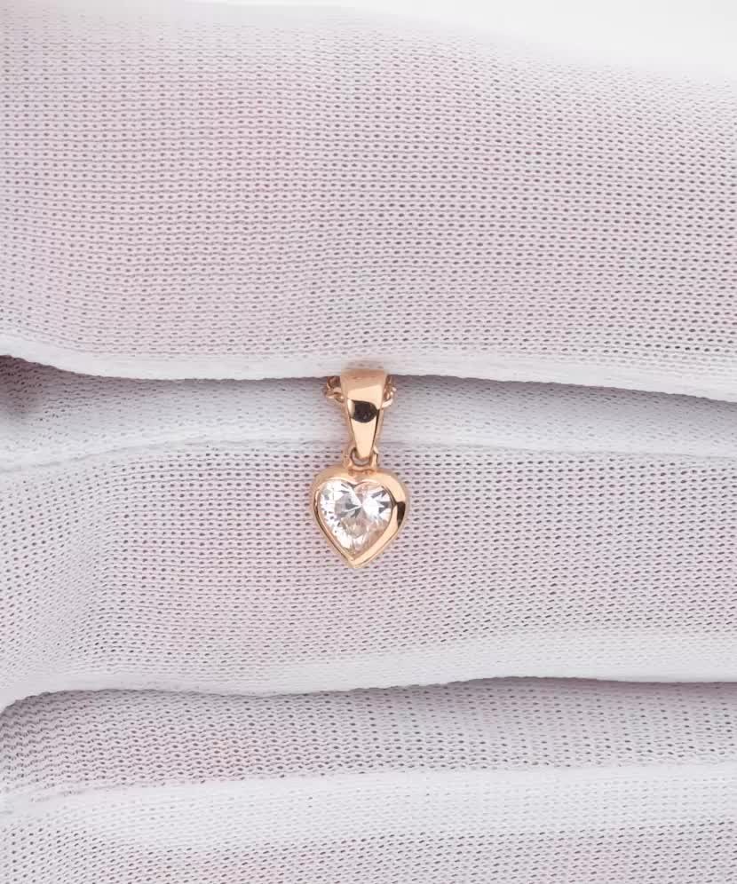 Zelta piekariņš ar cirkoniju "Sirsniņa"