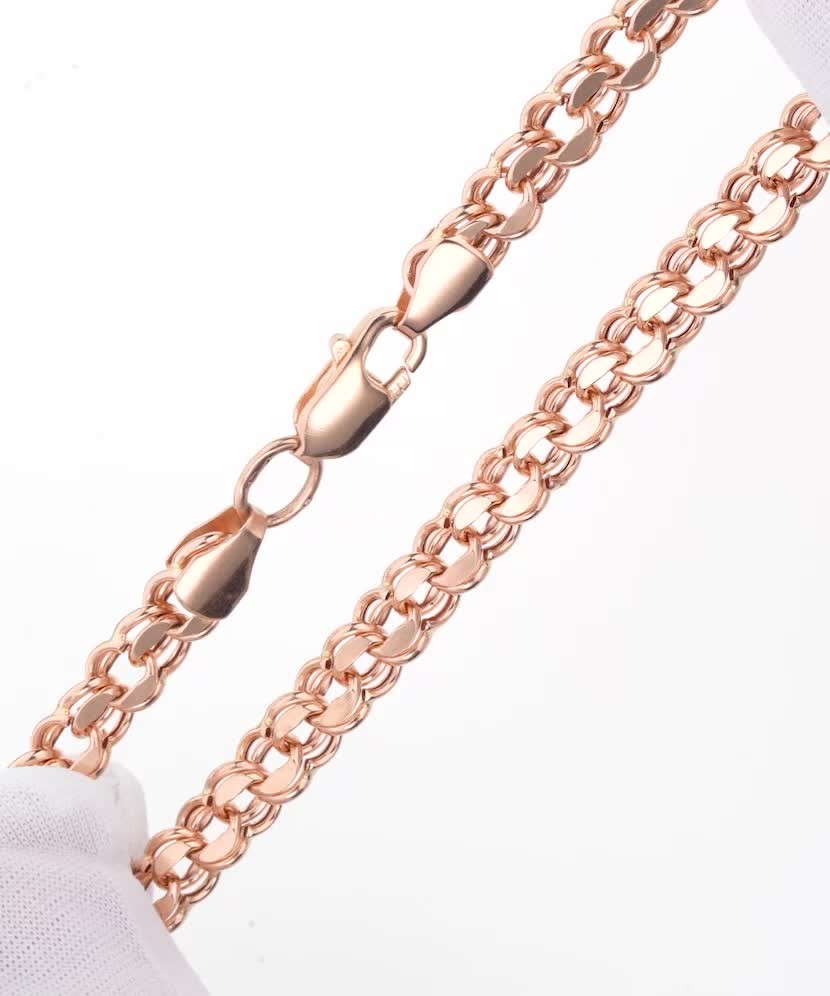 Zelta rokassprādze "Bismark" 6mm