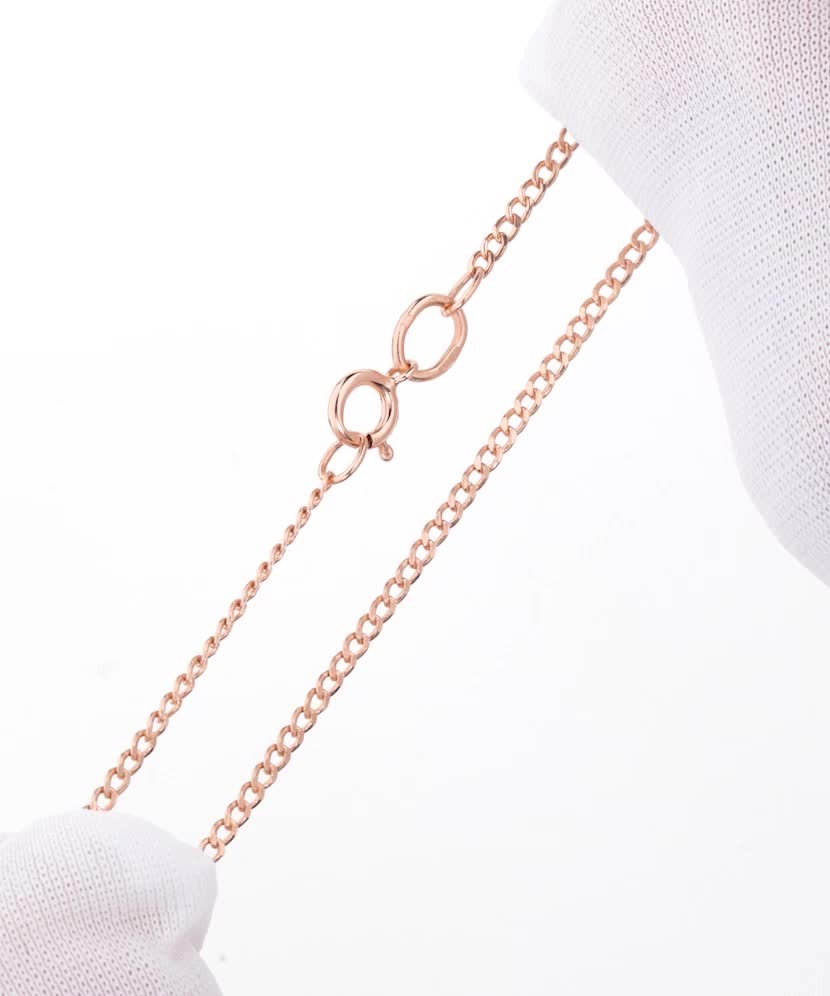 Zelta rokassprādze "Curb" 1.6mm