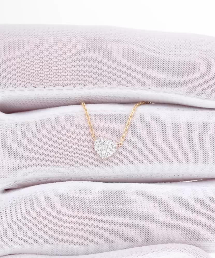 Dzeltena zelta ķēdīte ar briljanta piekariņu