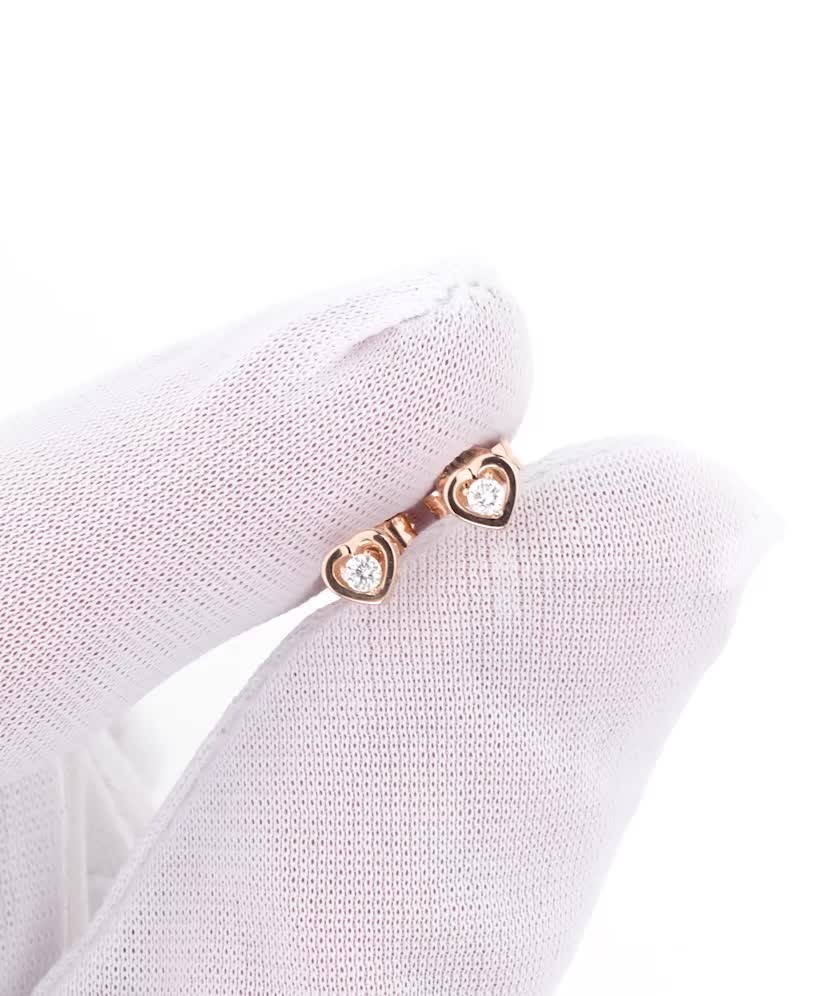 Zelta auskari ar dimantiem