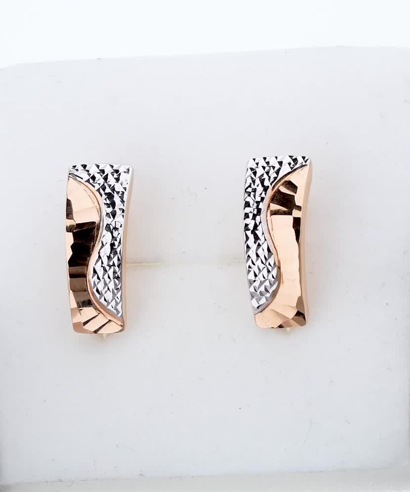 Золотые серьги