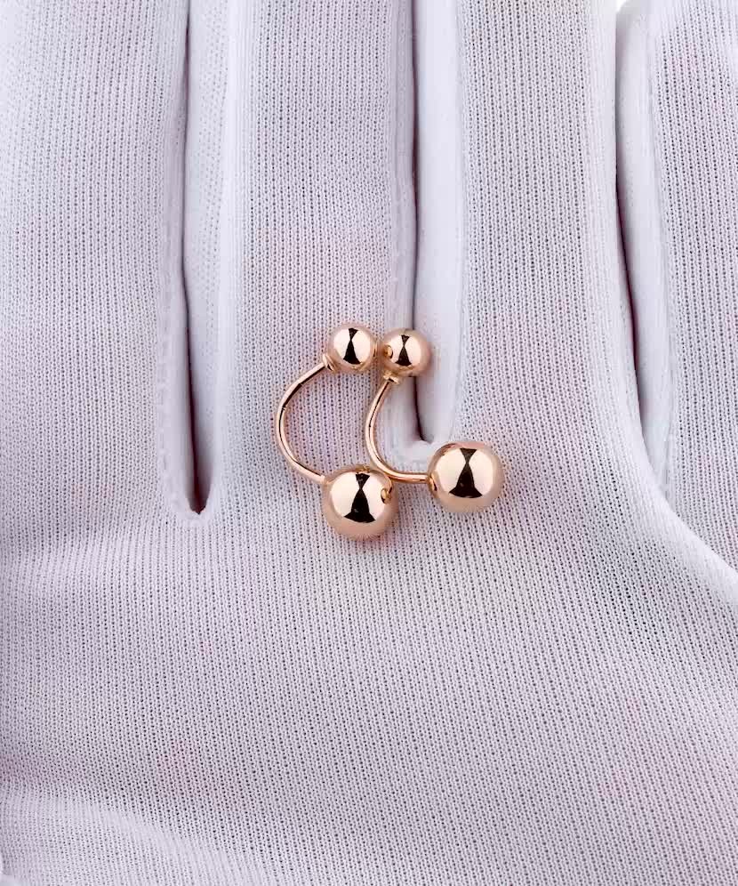 Золотые серьги