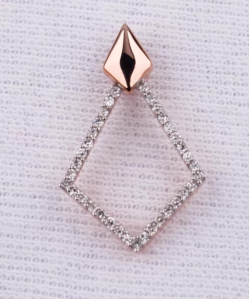 Золотой подвеска с бриллиантами