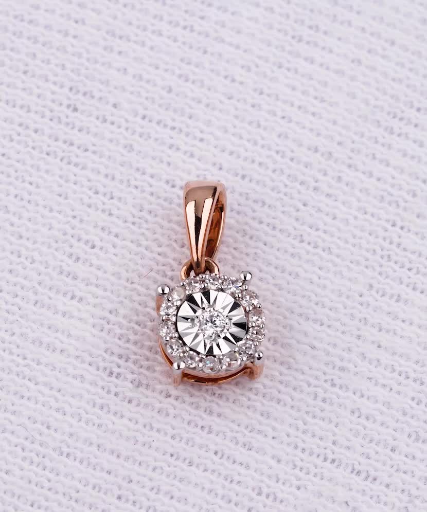 Золотой подвеска с бриллиантами