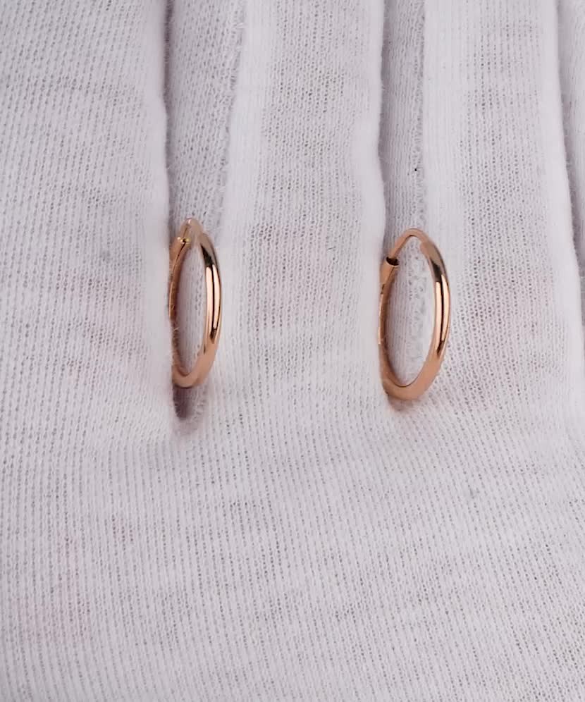 Zelta auskaru komplekti 15mm - Goldinga