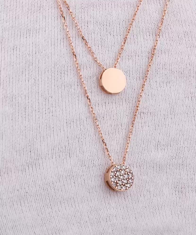 Zelta Ķēdīte Ar Cirkonija Piekariņu - Zelta ķēdītes ar piekariņiem - Goldinga