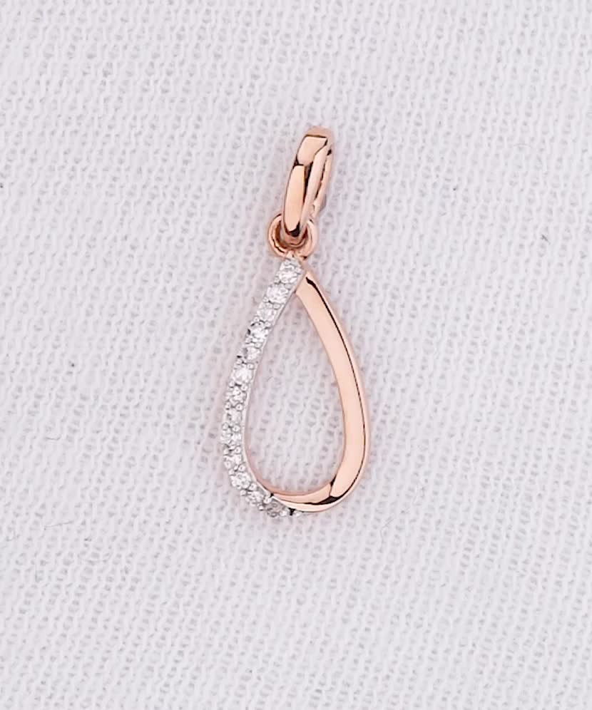 Подвеска из золота с бриллиантами