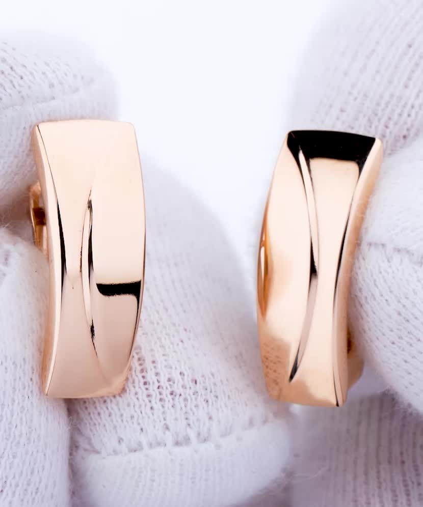 Золотые серьги