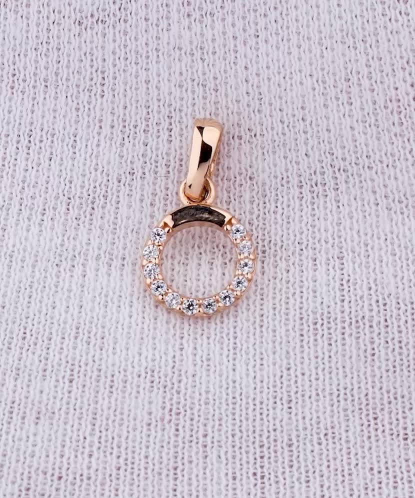 Zelta piekariņš ar cirkonijiem - Goldinga