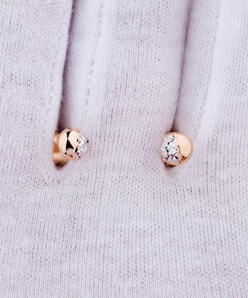 Золотые серьги