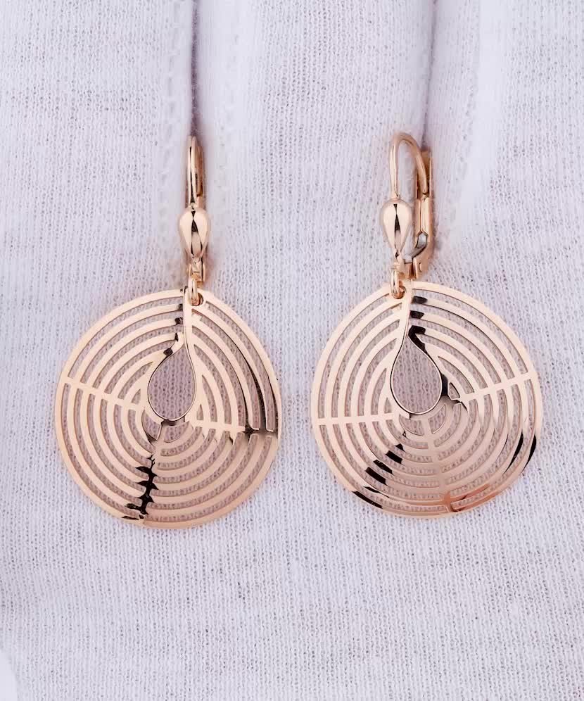 Золотые серьги