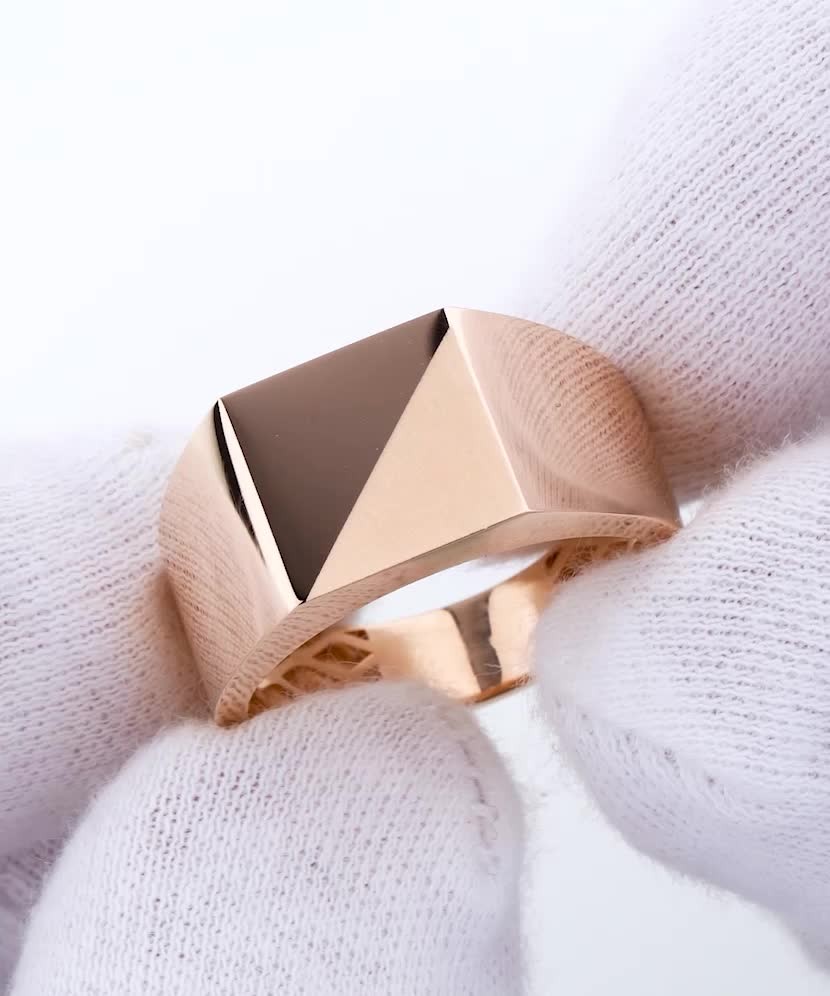 Zelta vīriešu gredzens - Goldinga