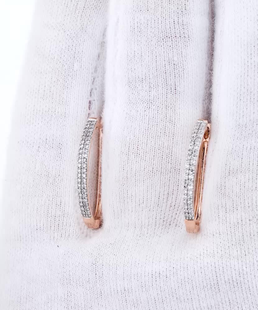 Zelta auskari ar briljantiem - Goldinga