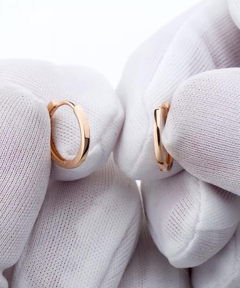 Золотые серьги