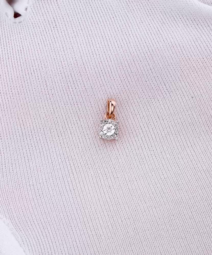 Золотой подвеска с бриллиантами